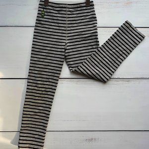 Quality Striped Leggings -Peakaboo Beans sz 4/6